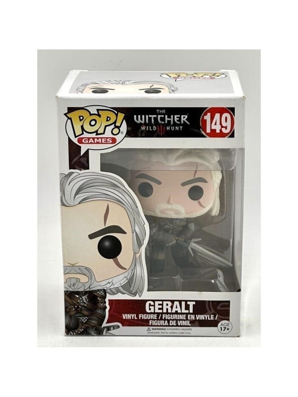 Funko Geralt The Witcher Wild Hunt Action Figure One Size RETIRED